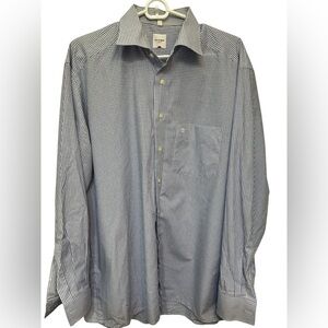 OLYMP Luxor Blue Checkered Shirt NWOT